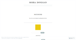 Desktop Screenshot of moiradonegan.com