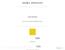 Tablet Screenshot of moiradonegan.com